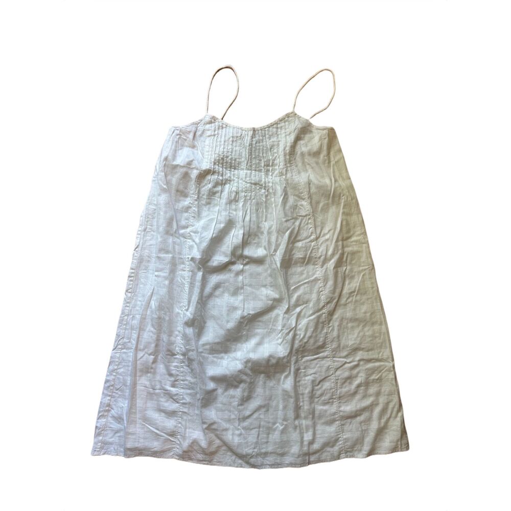 J.Crew Pintuck mini dress in cotton poplin White 6
